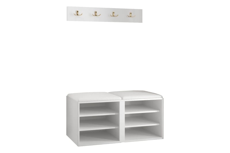 Hollan Hallmöbelset - Grå - Möbler - Hallmöbler - Möbelset för hall & entre