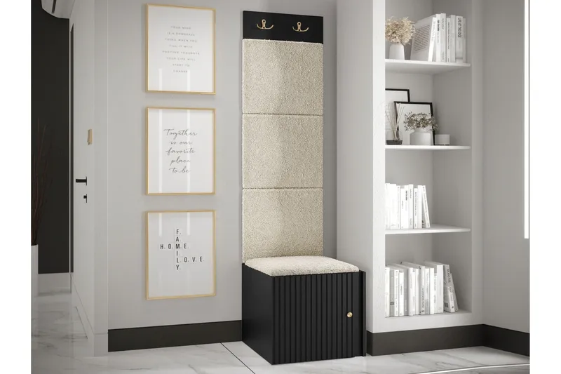 Hollan Hallmöbelset - Vit - Möbler - Hallmöbler - Möbelset för hall & entre