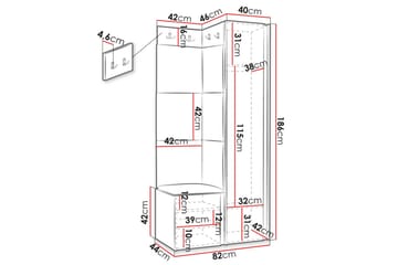 Hollan Hallmöbelset - Möbler - Hallmöbler - Möbelset för hall & entre