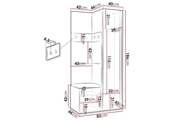 Hollan Hallmöbelset - Möbler - Hallmöbler - Möbelset för hall & entre