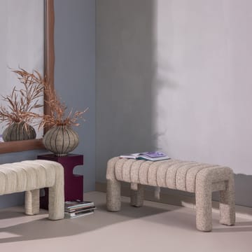 Klädd Bänk Frex 110 cm - Brun - Möbler - Hallmöbler - Hallbänk