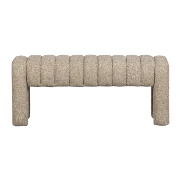 Klädd Bänk Frex 110 cm - Brun - Möbler - Hallmöbler - Hallbänk