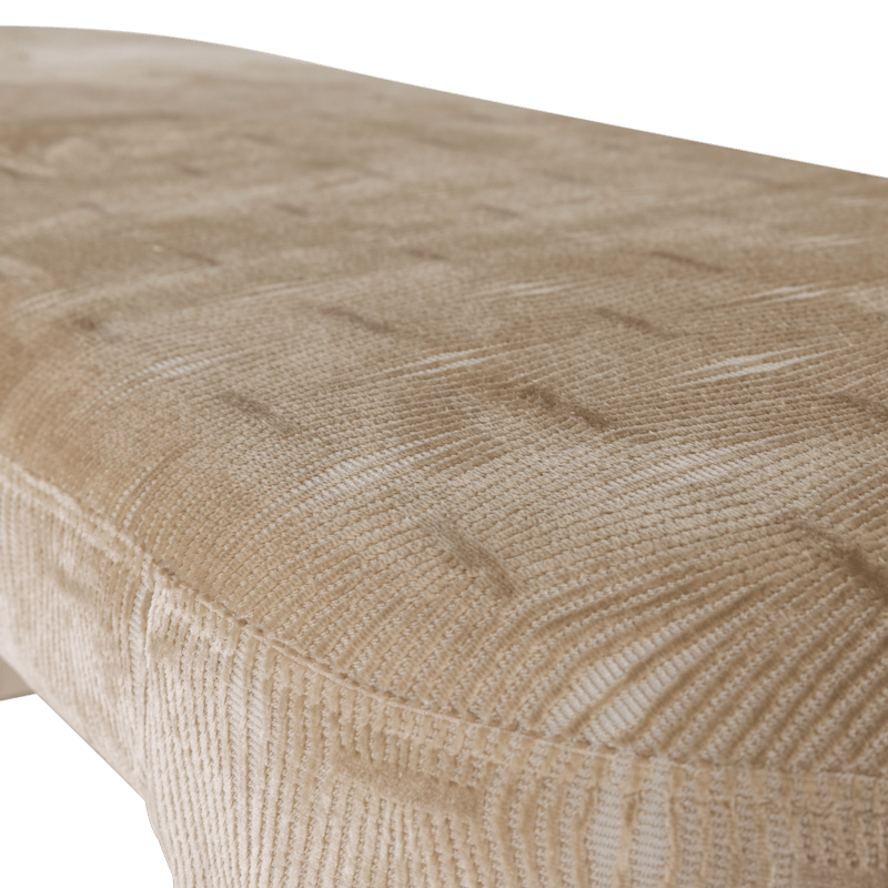 Klädd Bänk Jacob 130 cm - Natur - Möbler - Hallmöbler - Hallbänk