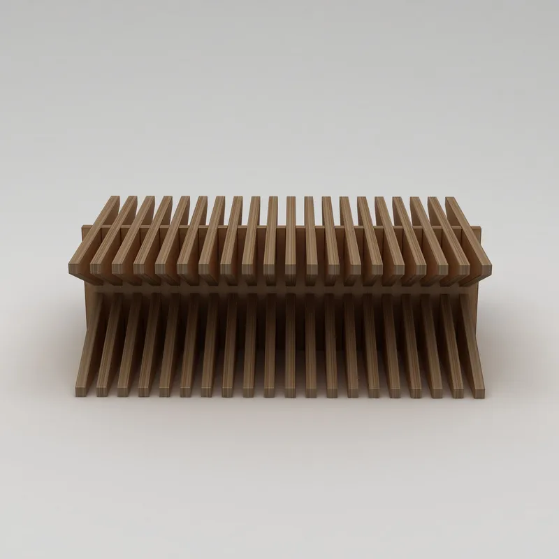 Lomira Bänk 123 cm - Naturligt trä - Möbler - Hallmöbler - Hallbänk