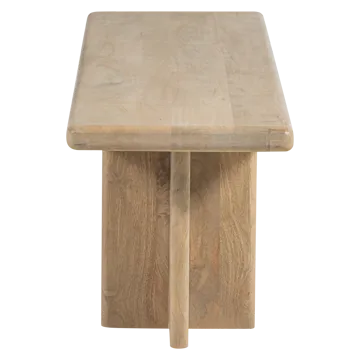 Matbänk Ato 220 cm - Natur - Möbler - Hallmöbler - Hallbänk