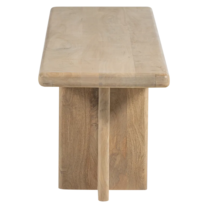 Matbänk Ato 220 cm - Natur - Möbler - Hallmöbler - Hallbänk
