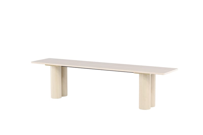 Matbänk Olivia 40x180x45 cm - Vit - Möbler - Hallmöbler - Hallbänk