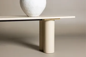 Matbänk Olivia 40x180x45 cm - Vit - Möbler - Hallmöbler - Hallbänk