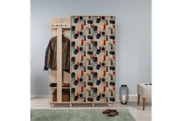 Brokind Klädförvaring 135 cm - Flerfärgad - Möbler - Hallmöbler - Möbelset för hall & entre