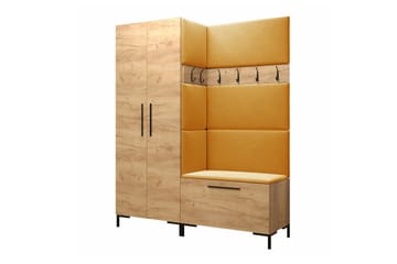 Dunvegan Hallmöbelset 158x44 cm Brown - Möbler - Hallmöbler - Möbelset för hall & entre