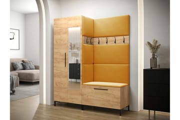 Dunvegan Hallmöbelset 158x46 cm Brown - Möbler - Hallmöbler - Möbelset för hall & entre