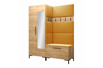 Dunvegan Hallmöbelset 158x46 cm Brown - Möbler - Hallmöbler - Möbelset för hall & entre