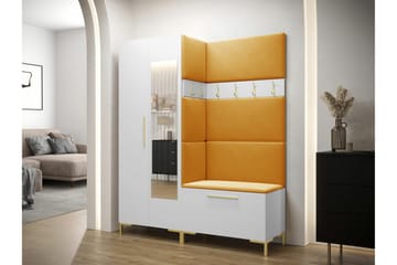 Dunvegan Hallmöbelset 158x46 cm White - Möbler - Hallmöbler - Möbelset för hall & entre