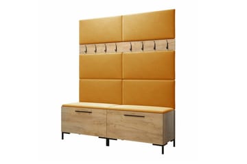 Dunvegan Hallmöbelset 168x46 cm Brown - Möbler - Hallmöbler - Möbelset för hall & entre