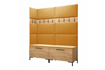 Dunvegan Hallmöbelset 168x46 cm Brown - Möbler - Hallmöbler - Möbelset för hall & entre