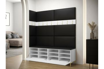 Dunvegan Hallmöbelset 168x46 cm White - Möbler - Hallmöbler - Möbelset för hall & entre