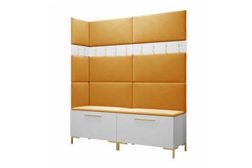 Dunvegan Hallmöbelset 168x46 cm White - Möbler - Hallmöbler - Möbelset för hall & entre