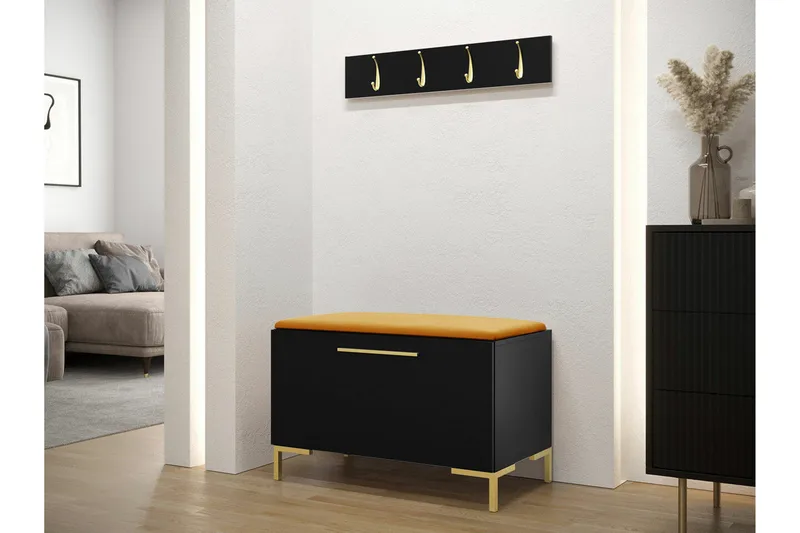 Dunvegan Hallmöbelset 84x44 cm Black - Möbler - Hallmöbler - Möbelset för hall & entre