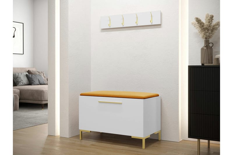 Dunvegan Hallmöbelset 84x44 cm White - Möbler - Hallmöbler - Möbelset för hall & entre