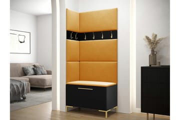 Dunvegan Hallmöbelset 84x46 cm Black - Möbler - Hallmöbler - Möbelset för hall & entre