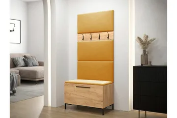 Dunvegan Hallmöbelset 84x46 cm Brown - Möbler - Hallmöbler - Möbelset för hall & entre