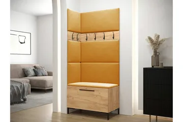 Dunvegan Hallmöbelset 84x46 cm - Brun - Möbler - Hallmöbler - Möbelset för hall & entre