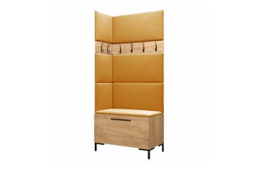 Dunvegan Hallmöbelset 84x46 cm - Brun - Möbler - Hallmöbler - Möbelset för hall & entre