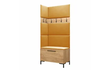 Dunvegan Hallmöbelset 84x46 cm - Brun - Möbler - Hallmöbler - Möbelset för hall & entre