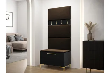 Dunvegan Hallmöbelset 84x46 cm - Svart - Möbler - Hallmöbler - Möbelset för hall & entre