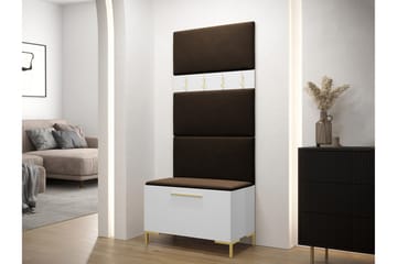 Dunvegan Hallmöbelset 84x46 cm - Vit - Möbler - Hallmöbler - Möbelset för hall & entre