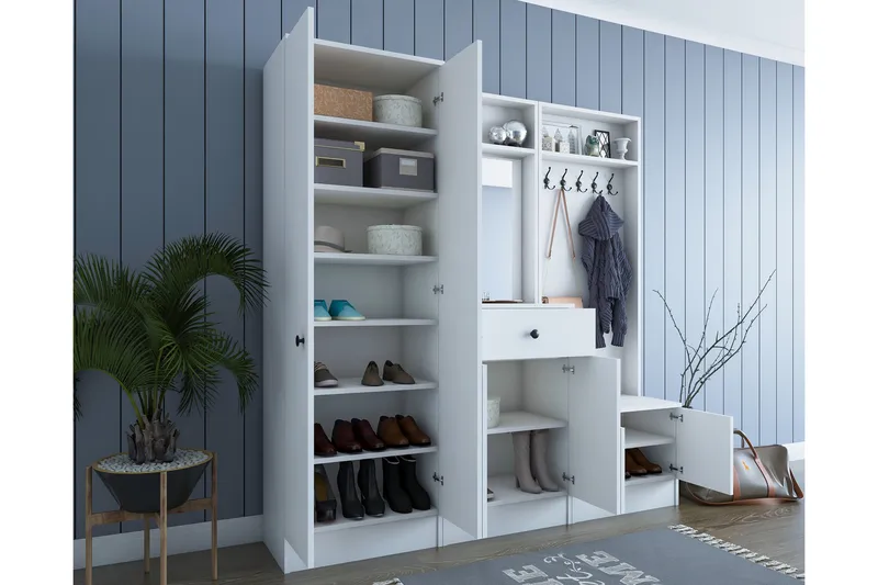 Erickslund Hallmöbelset - Vit - Möbler - Hallmöbler - Möbelset för hall & entre