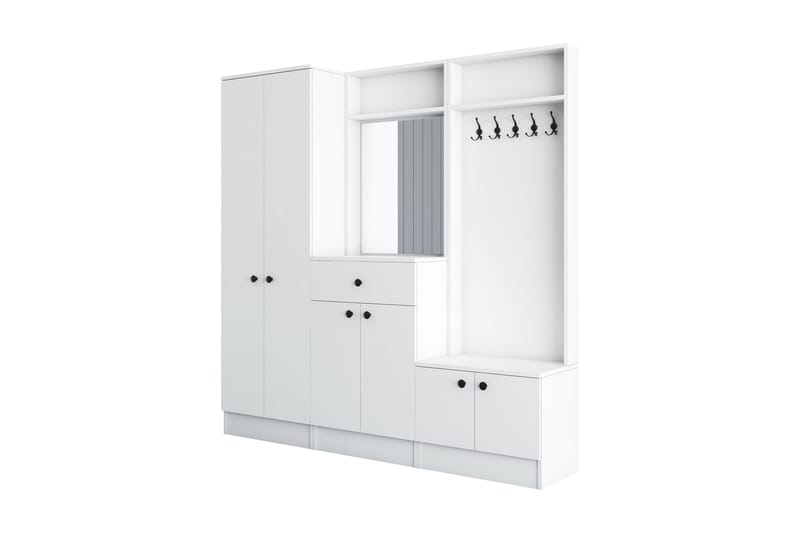 Erickslund Hallmöbelset - Vit - Möbler - Hallmöbler - Möbelset för hall & entre