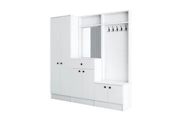 Erickslund Hallmöbelset - Vit - Möbler - Hallmöbler - Möbelset för hall & entre