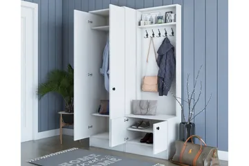 Erickslund Hallmöbelset - Vit - Möbler - Hallmöbler - Möbelset för hall & entre