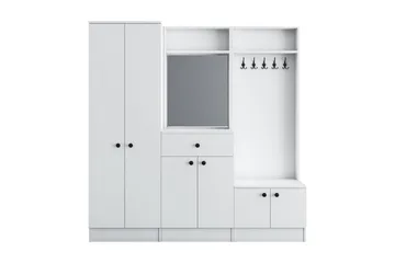 Erickslund Hallmöbelset - Vit - Möbler - Hallmöbler - Möbelset för hall & entre