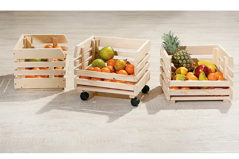 Förvaringshylla Terri 37 cm - Brun - Möbler - Hallmöbler - Möbelset för hall & entre