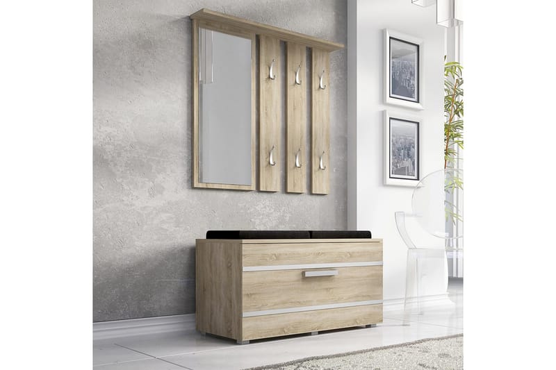 Hallmöbel Antony 85 cm - Trä - Möbler - Hallmöbler - Möbelset för hall & entre
