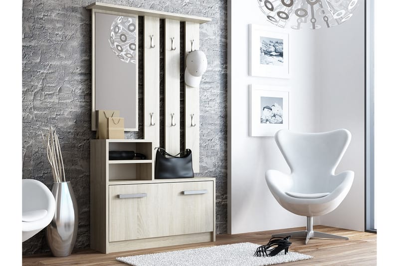 Hallmöbel Bogense 85 cm - Trä - Möbler - Hallmöbler - Möbelset för hall & entre
