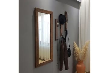 Hallmöbel Kuiana 110 cm - Valnöt - Möbler - Hallmöbler - Möbelset för hall & entre