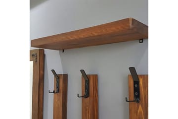 Hallmöbel Roansgreen 3 cm - Valnöt - Möbler - Hallmöbler - Möbelset för hall & entre