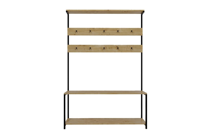 Hallmöbelset Avada 120 cm - Natur - Möbler - Hallmöbler - Möbelset för hall & entre
