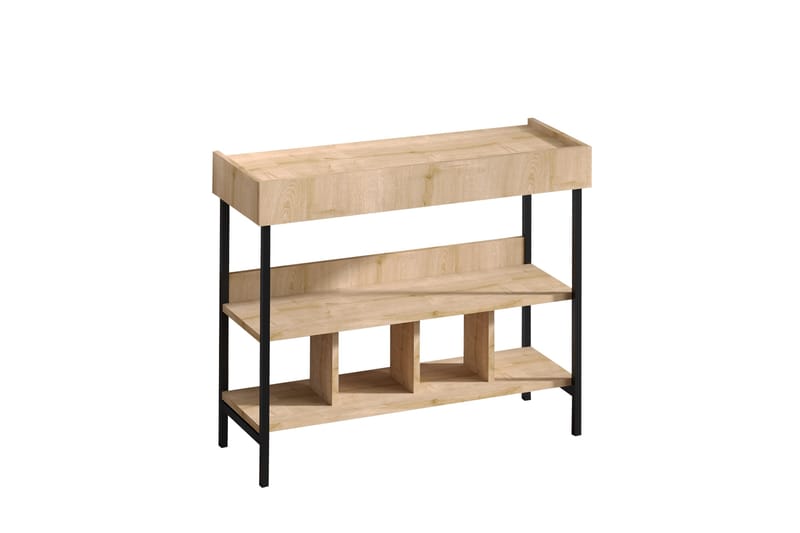 Hallmöbelset Cosama 35x103 cm - Natur/Vit - Möbler - Hallmöbler - Möbelset för hall & entre