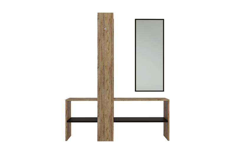 Hallmöbelset Elmvale 100 cm - Natur - Möbler - Hallmöbler - Möbelset för hall & entre