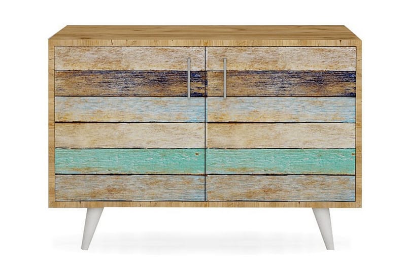 Hallmöbelset Mohenjo 50x100 cm - Natur/Vit - Möbler - Hallmöbler - Möbelset för hall & entre