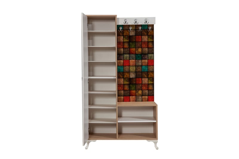 Klädförvaring Gillberga 100 cm - Brun - Möbler - Hallmöbler - Möbelset för hall & entre