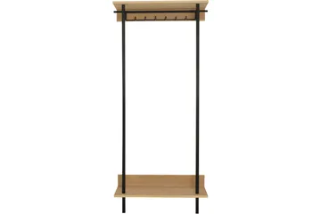 Ongayo Hallmöbelset 28x80 cm - Vit/Svart - Möbler - Hallmöbler - Möbelset för hall & entre