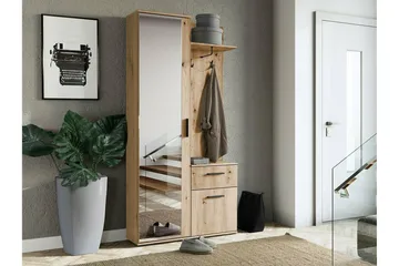 Rosehall Hallmöbelset 97x30 cm 195x Brown - Möbler - Hallmöbler - Möbelset för hall & entre