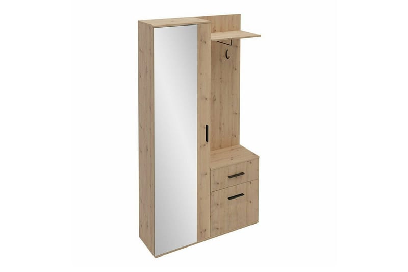 Rosehall Hallmöbelset 97x30 cm 195x Brown - Möbler - Hallmöbler - Möbelset för hall & entre