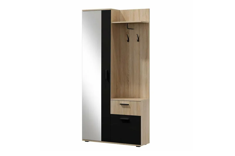 Rosehall Hallmöbelset 97x30 cm 195x NO_BRAND Black - Möbler - Hallmöbler - Möbelset för hall & entre