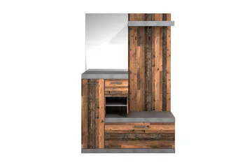 Samekia Garderob 120 cm - Möbler - Hallmöbler - Möbelset för hall & entre